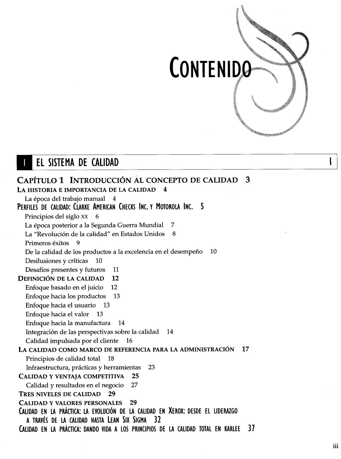 El sistema de calidad